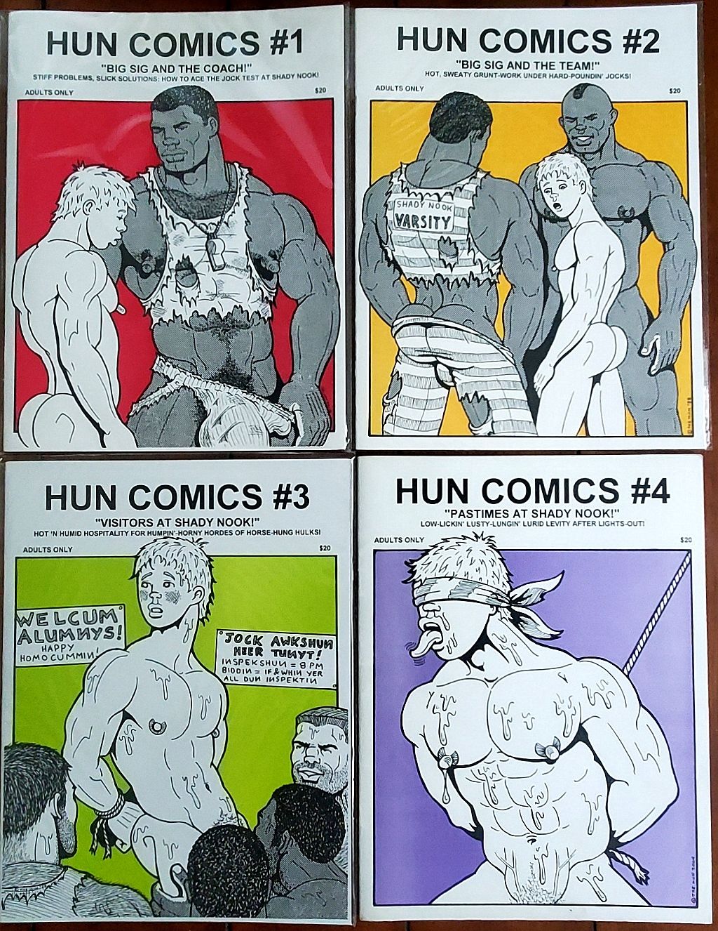 The HUN (Bill Schmelling) COMPLETE Set HUN Comics 12 Issues