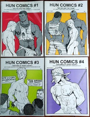 The HUN (Bill Schmelling) COMPLETE Set HUN Comics 12 Issues
