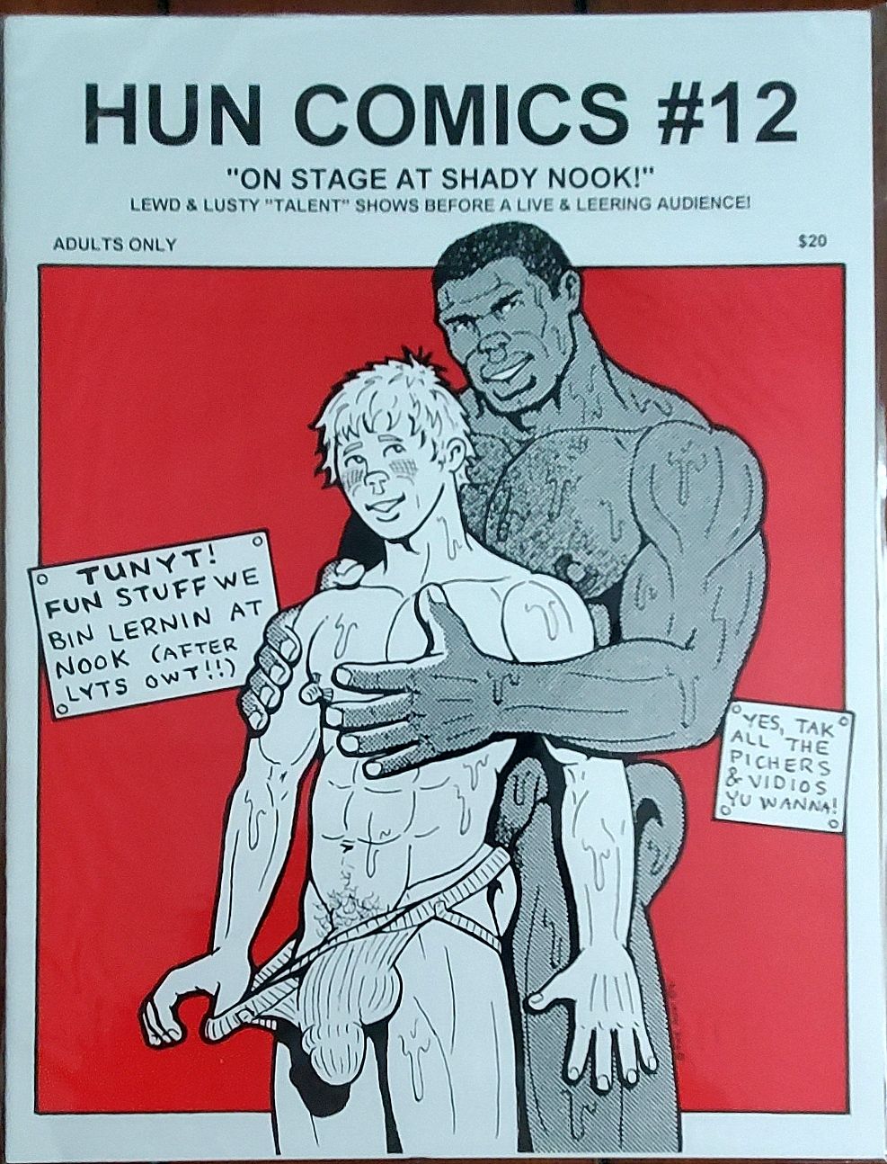 The HUN (Bill Schmelling) HUN Comics #12 On Stage on Shady Nook!