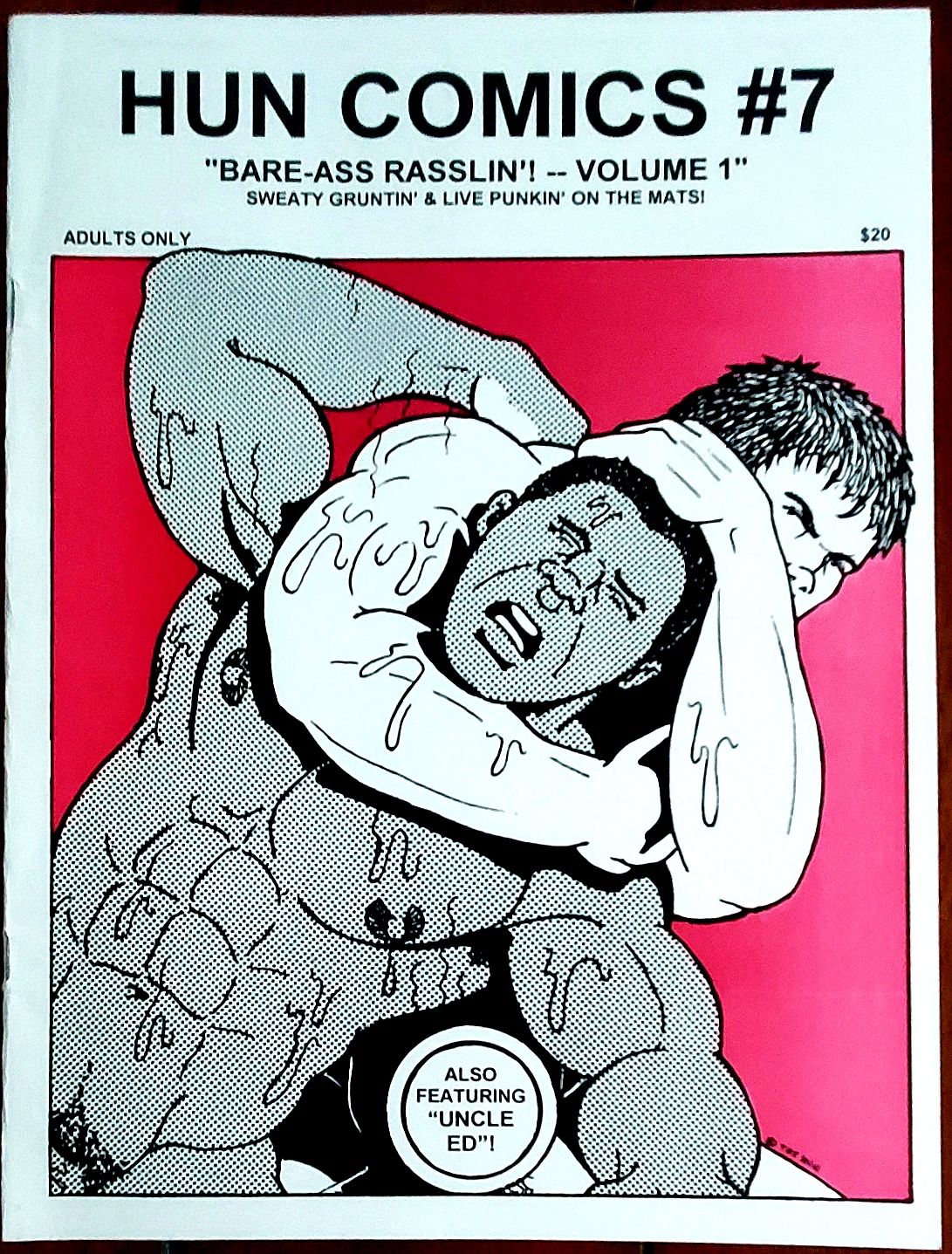 The HUN (Bill Schmelling) HUN Comics #7 Bare-Ass Rasslin&#39;!