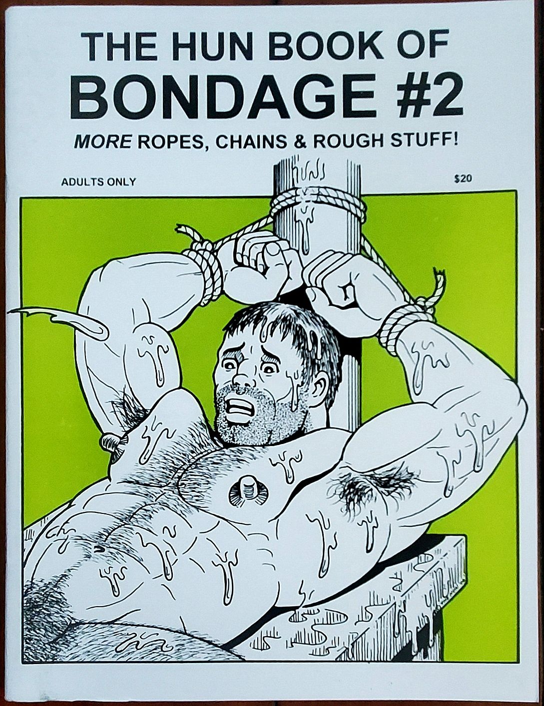 The HUN (Bill Schmelling) HUN The Book of Bondage #2 More Ropes, Chains, and Rough Stuff