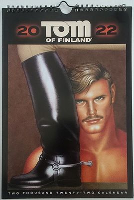 2022 Tom Of Finland Oversized Spiral Calendar