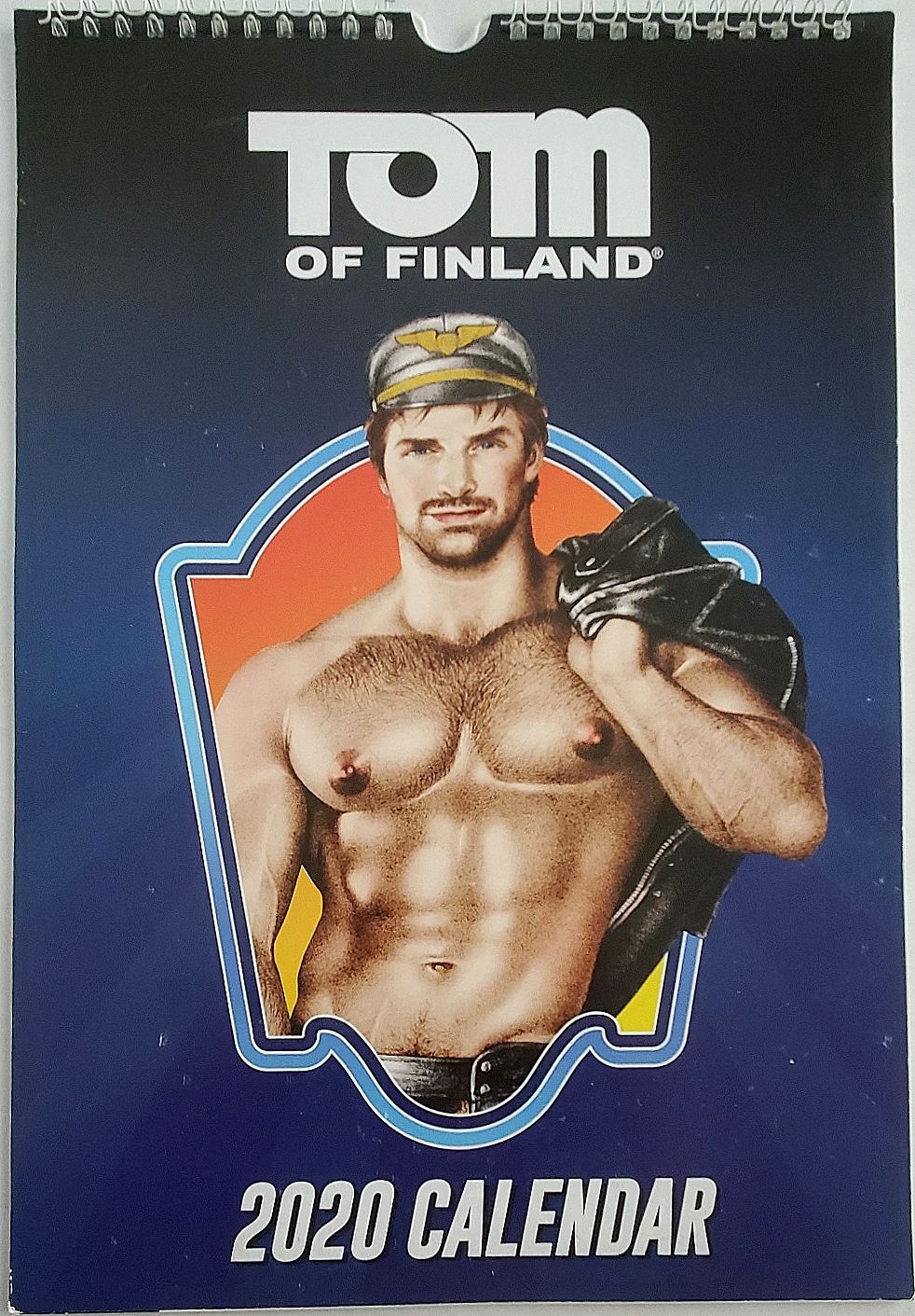 2020 Tom Of Finland Oversized Spiral Calendar