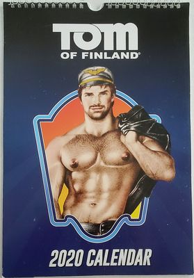 2020 Tom Of Finland Oversized Spiral Calendar
