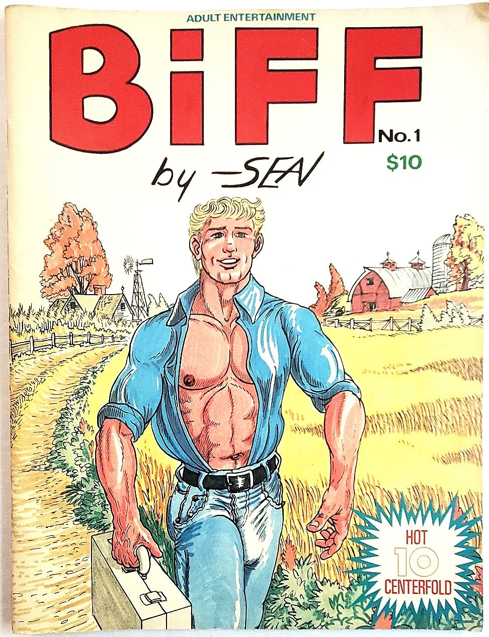 Biff By Sean #1 Gay Comics 1976 John Klamik 1st Ed Le Salon Larry Townsend