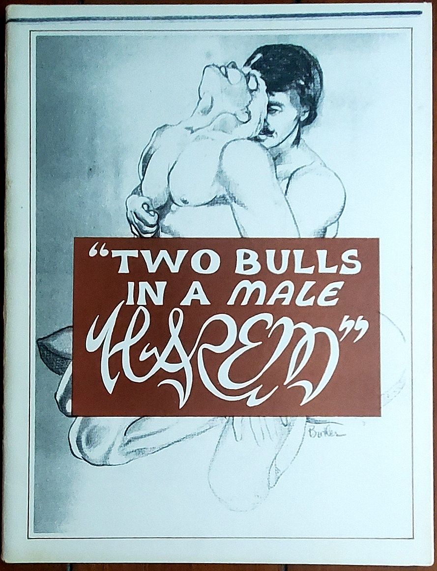 Two Bulls in a Male Harem by R.F.M. 1976.  Illustrated by Butler and SEAN