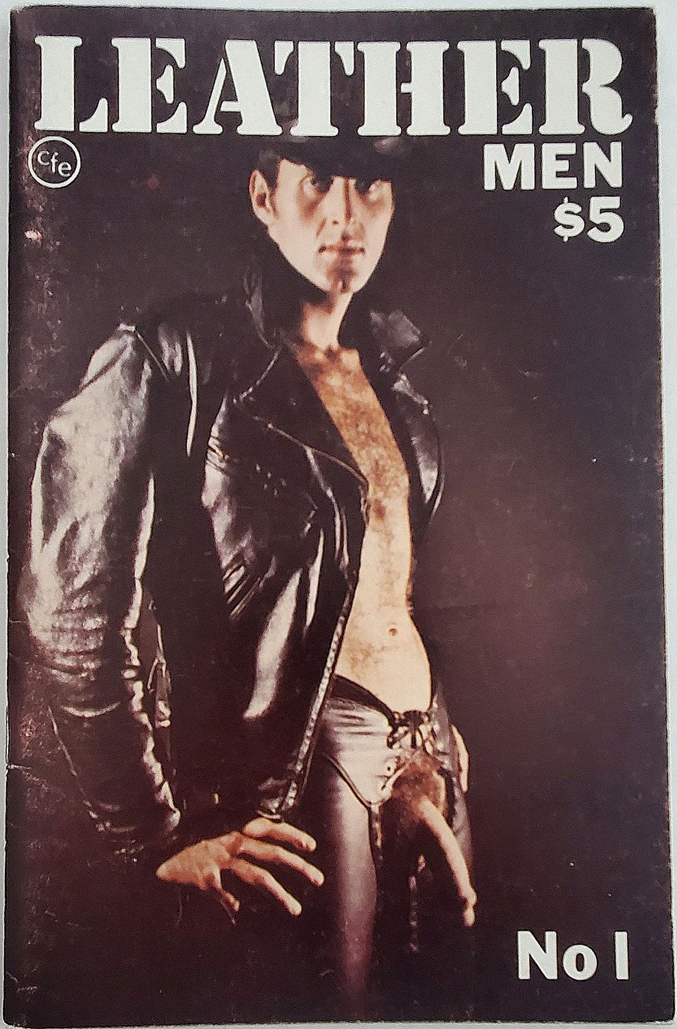 Leather Men issue 1.  A True Classic from 1969!  Digest Sized Magazine.