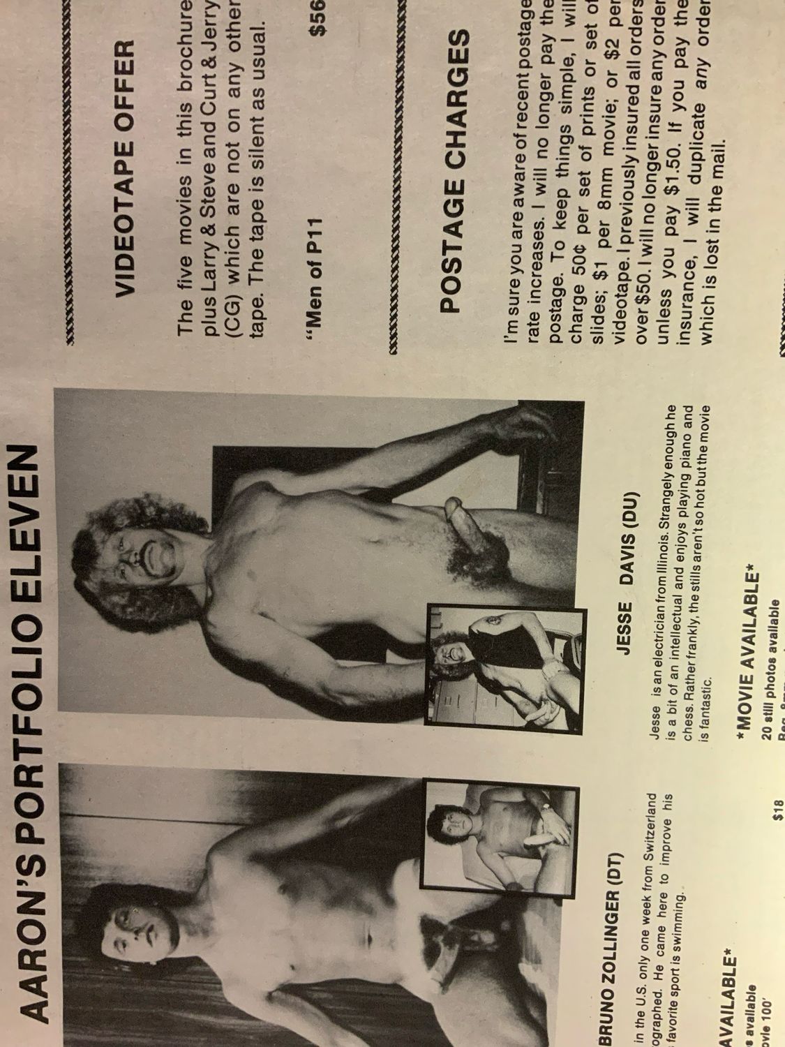 Aaron’s Portfolio One 1979