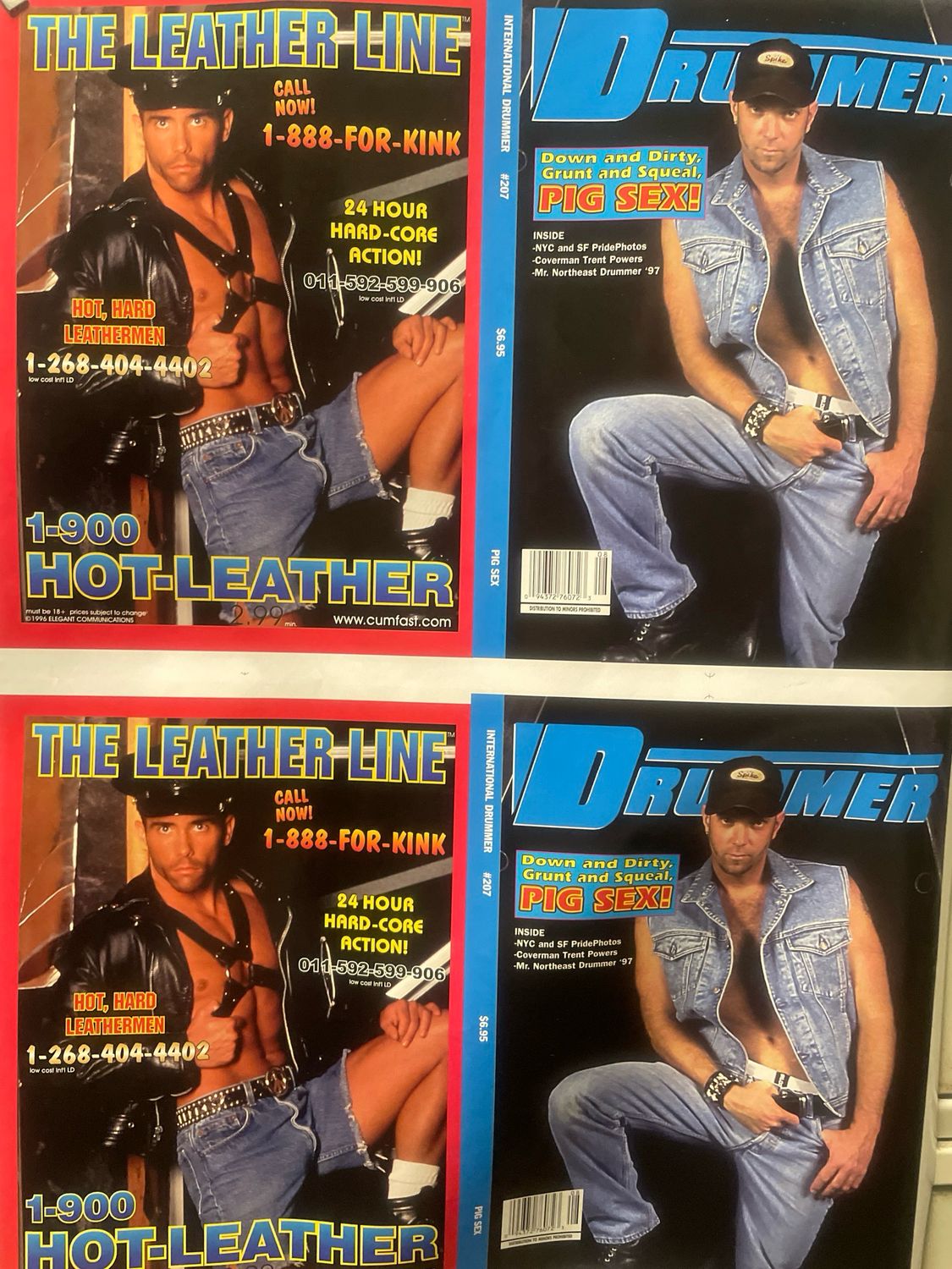 Drummer Magazine Production Uncut Sheets Pick 1 - Issue 207,211,212 Or 210