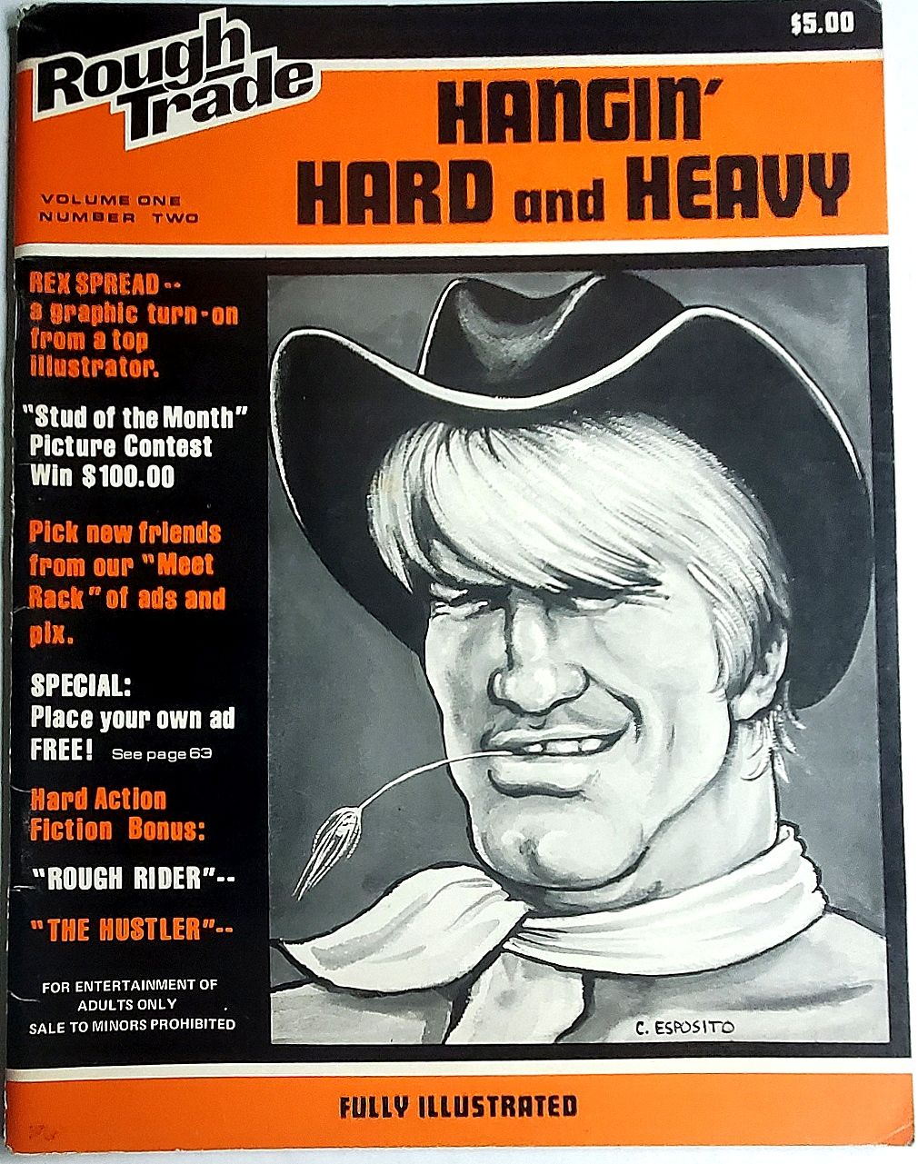 ROUGH TRADE Hangin&#39; Hard and Heavy. volume 1, Number 2