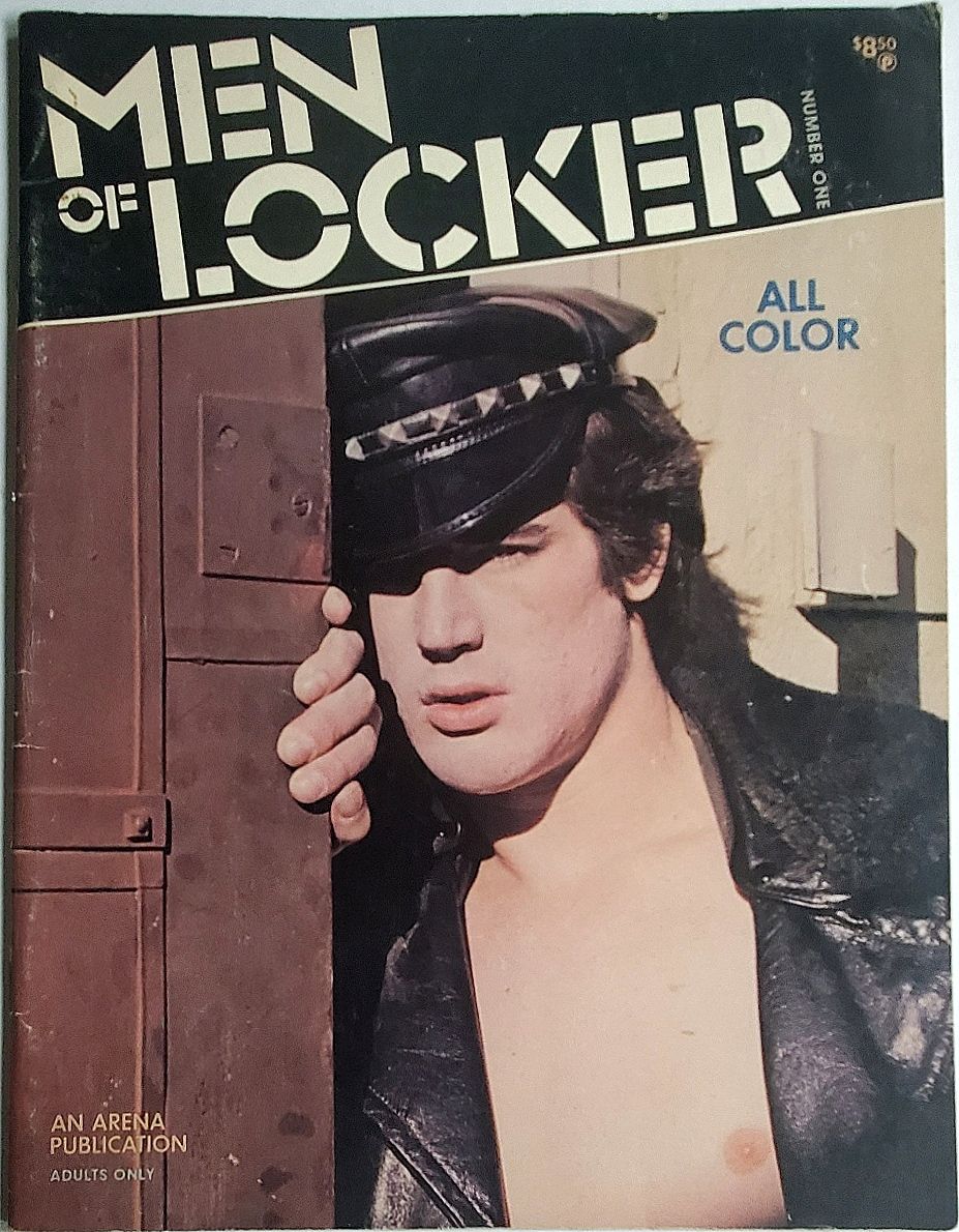 Men of Locker NUMBER ONE (Premier Issue) Johnny Harden cover.  1979.