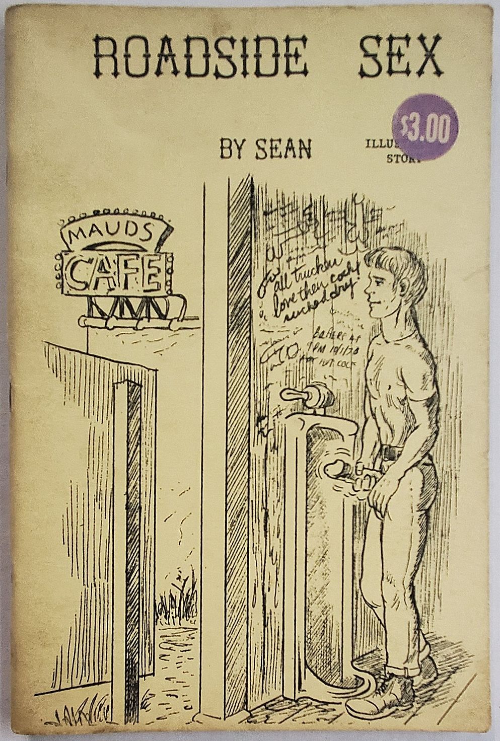 ROADSIDE SEX by SEAN Johnson Digest Sized. Alternate Publisher