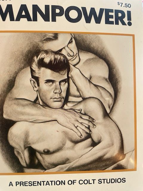 Colt Manpower - Great Selection Of Jim French’s Drawings Also Included Is 1 Vintage 8x10 Print In His Cowboy’s Series