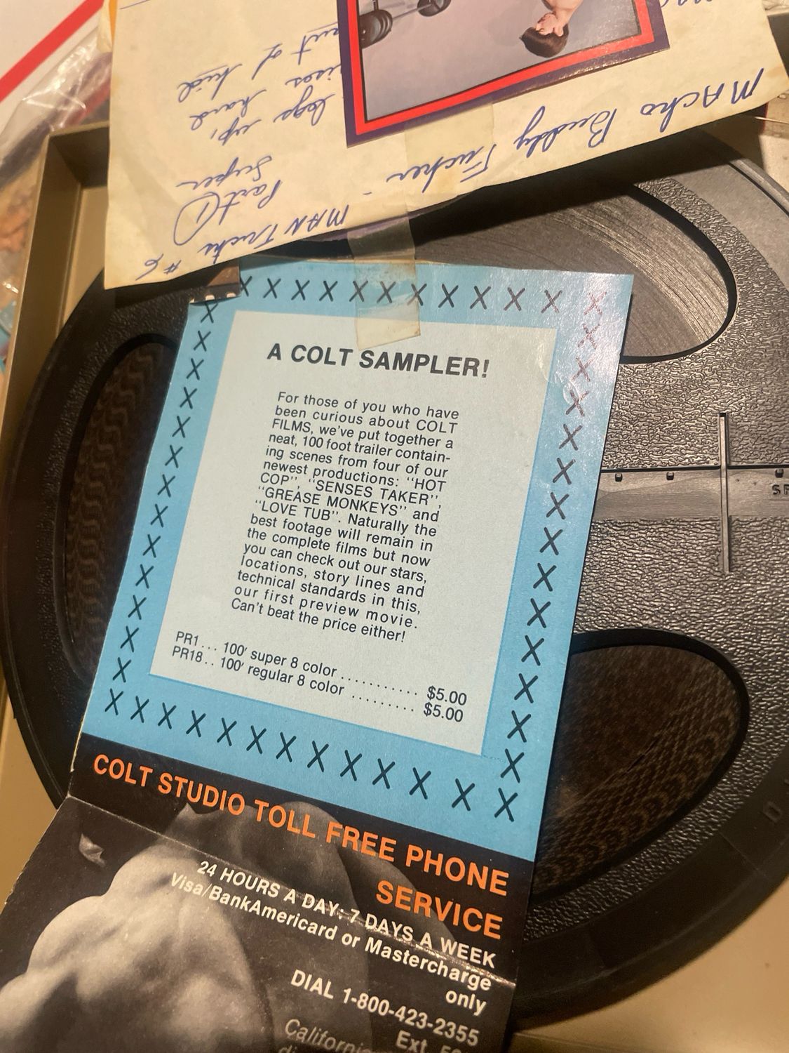 100’ The Colt sampler 1979 Jim French Colt Studio Super 8mm PR1