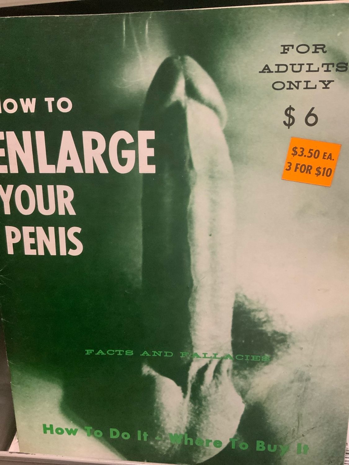 How To Enlarger Your Penis 1970 Bullet Productions Rare