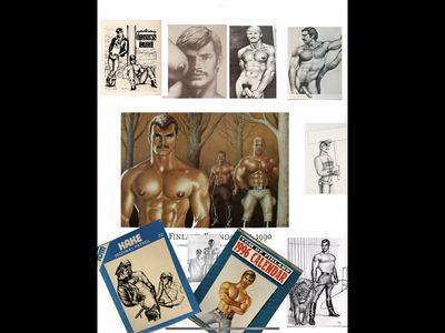 Tom Of Finland Special - Includes 8 Prints 5x7 (1) 8x10 (6) 11x14 (1) Calendar (1) Kake Book (1) Poster