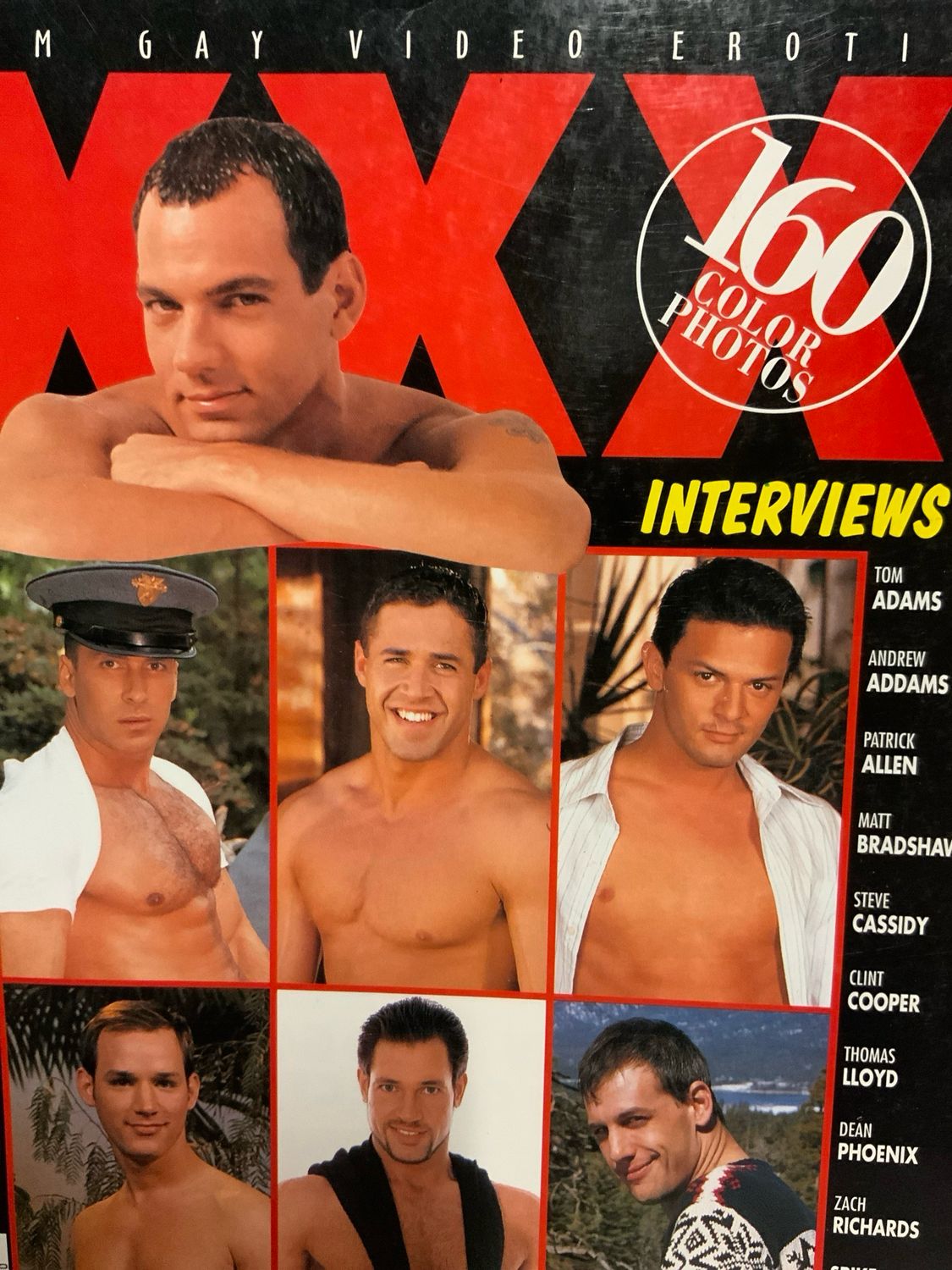 XXX ADAM GAY VIDEO Vol 1 No 12 2000