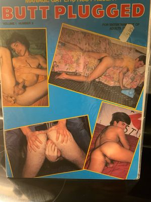 Butt Plugged 1986 Manage Gay Erotica