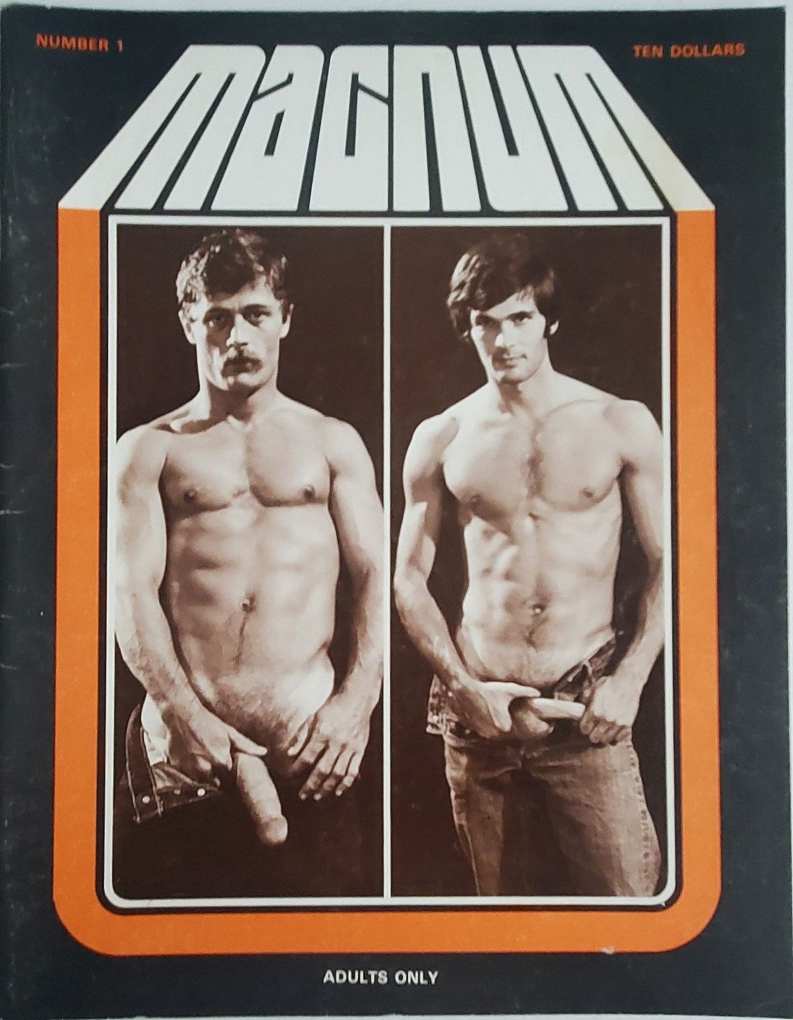 MAGNUM Number 1. Full Sized Magazine. Vintage 1970&#39;s - 1980&#39;s