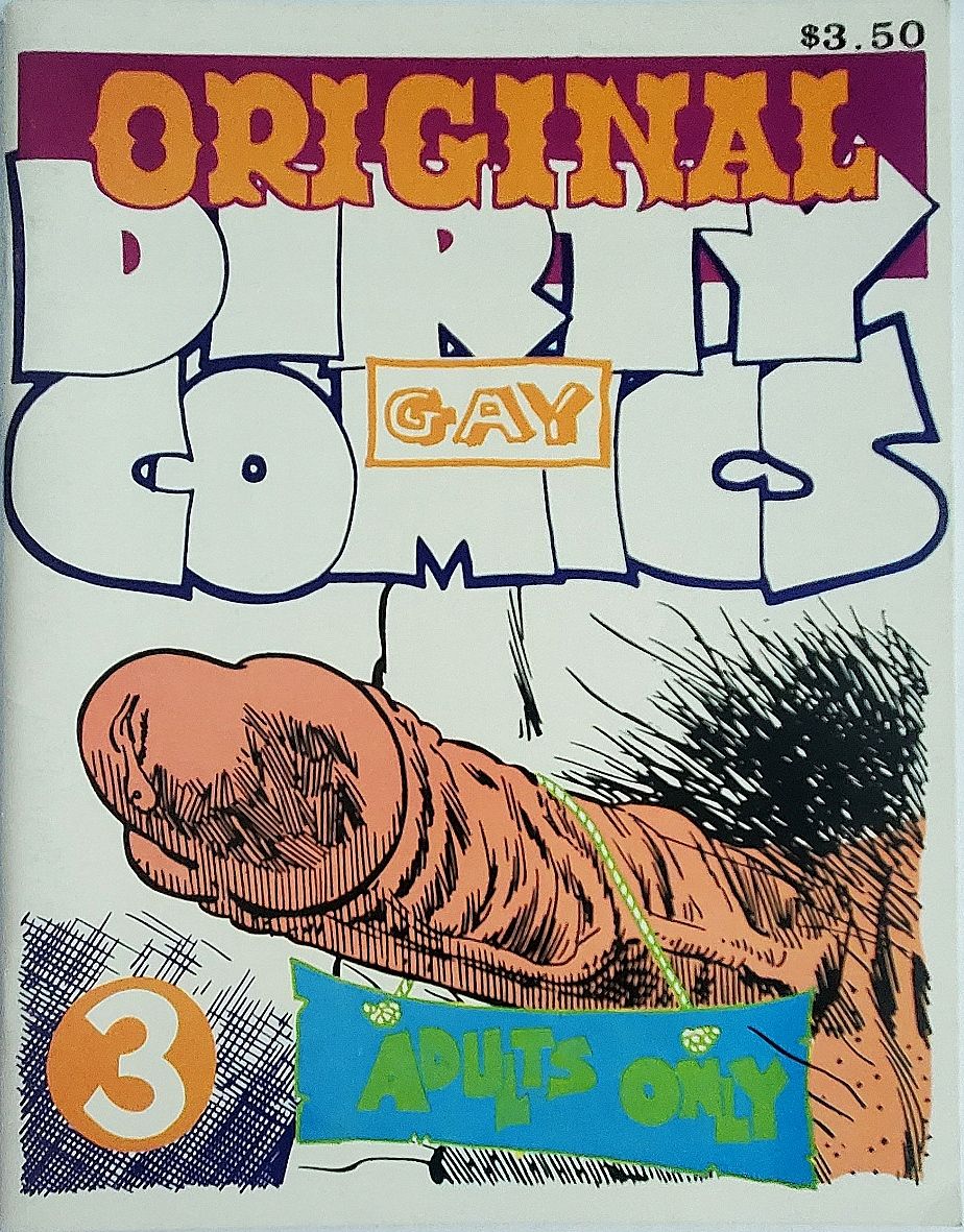Original Dirty Gay Comics.  Full Size magazine