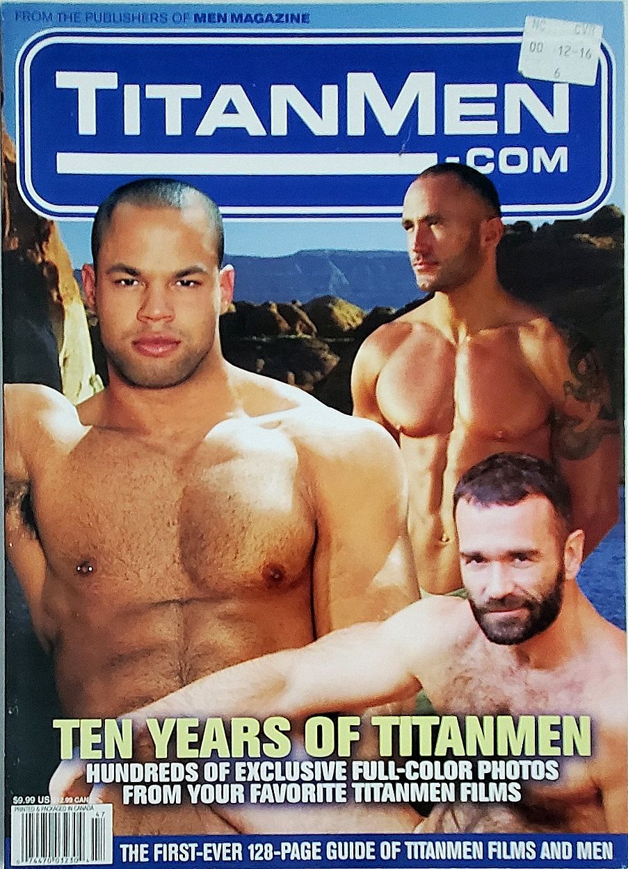 TITAN MEN.  Full Size magazine.  TEN YEARS OF TITAN MEN. 2004