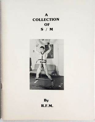 Collection of S&amp;M, A Volume 3 B/W cover, from 1977. Full Size Magazine by R.F.M.