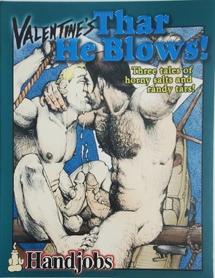 HANDJOBS Valentine&#39;s THAR HE BLOWS.  2001. Full Sized SC Book