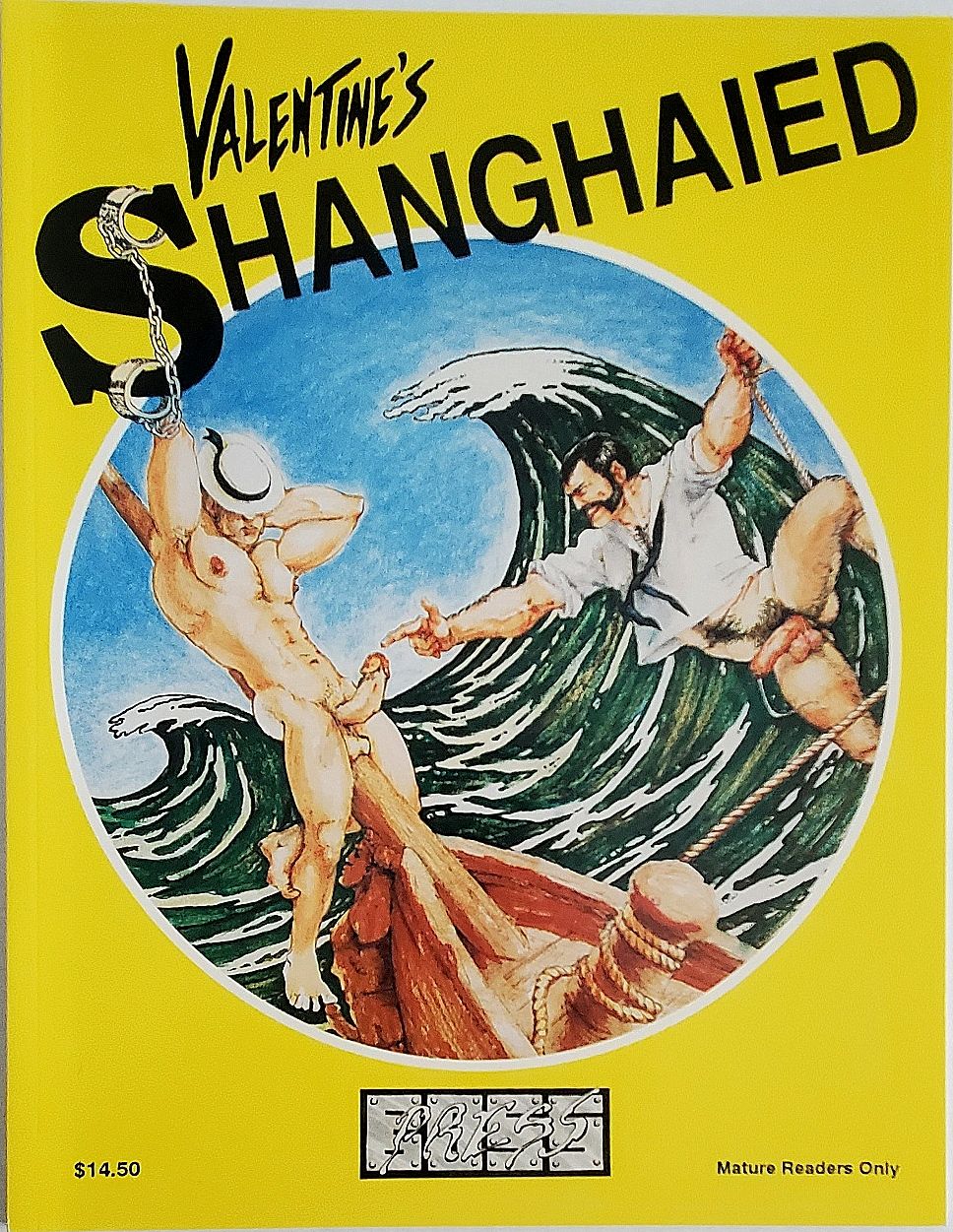 HANDJOBS/ BOSS PRESS Valentine&#39;s SHANGHAIED.  1996. Full Sized SC Book