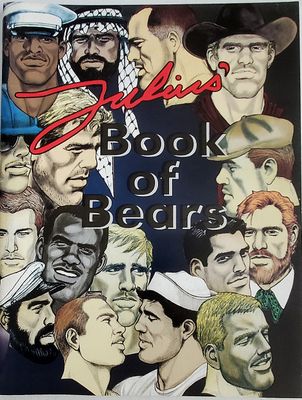 HANDJOBS Artist/ Julius BOOK OF BEARS.  1996. Full Sized SC Book