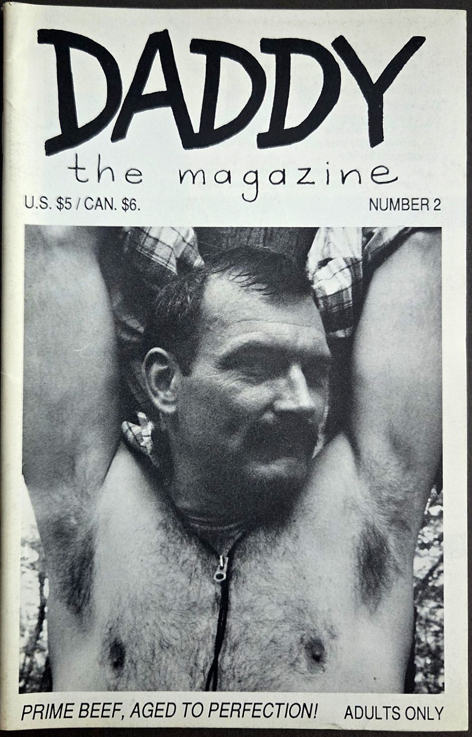 DADDY, The Magazine. SECOND ISSUE!  1989. Digest Sized Magazine