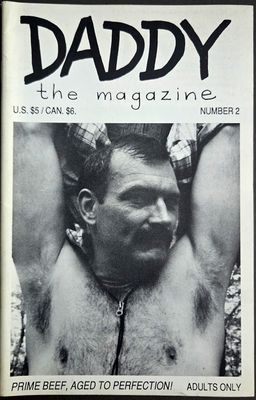 DADDY, The Magazine. SECOND ISSUE!  1989. Digest Sized Magazine