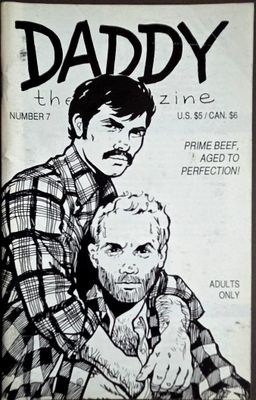 DADDY, The Magazine. Issue #7. 1991. Digest Sized Magazine