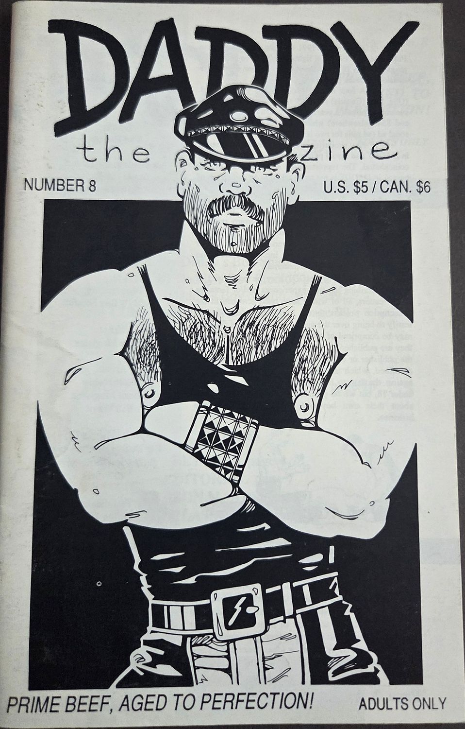 DADDY, The Magazine. Issue #8. 1991. Digest Sized Magazine