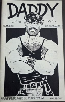DADDY, The Magazine. Issue #8. 1991. Digest Sized Magazine