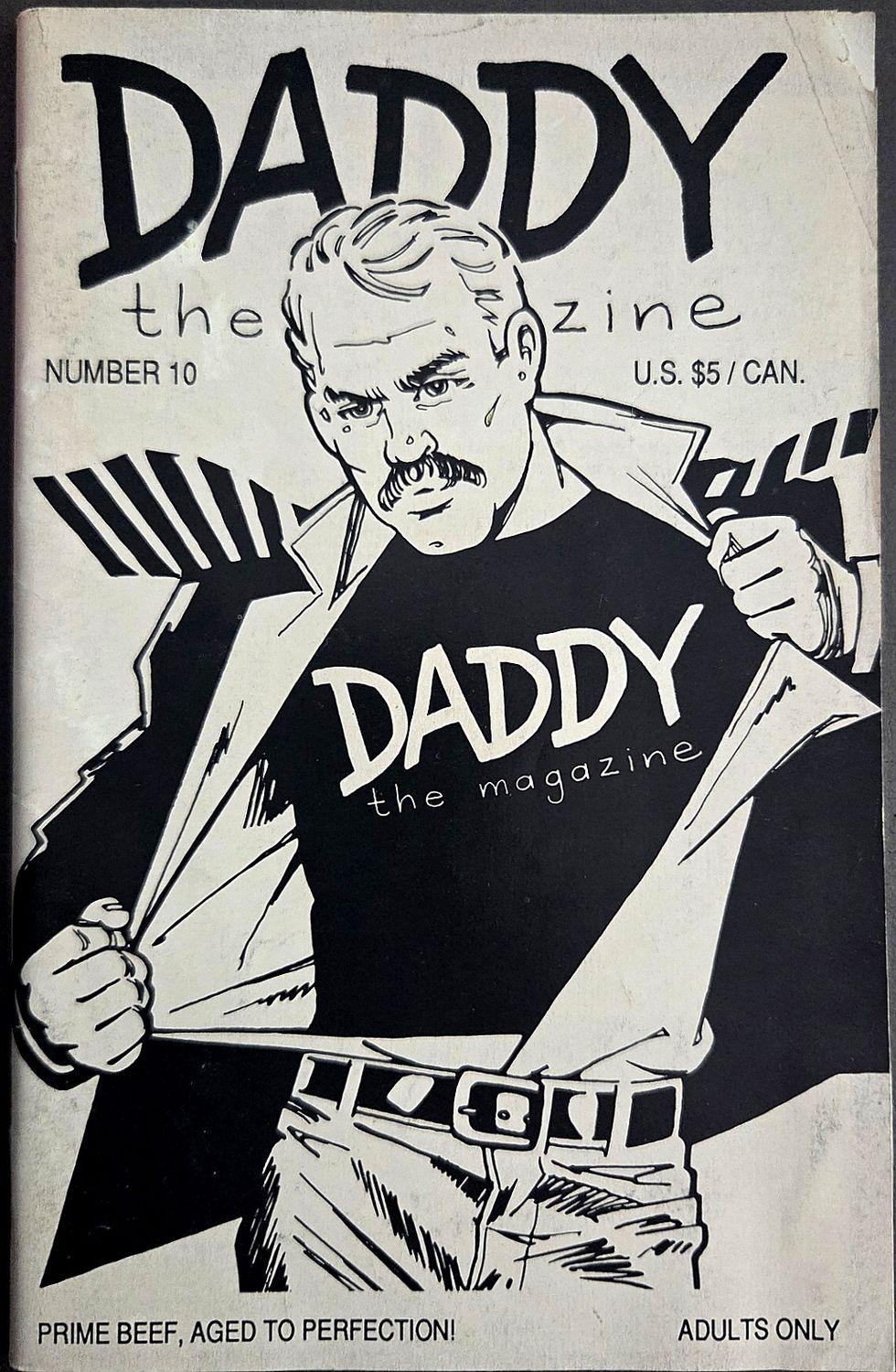 DADDY, The Magazine. Issue #10. 1992. Digest Sized Magazine