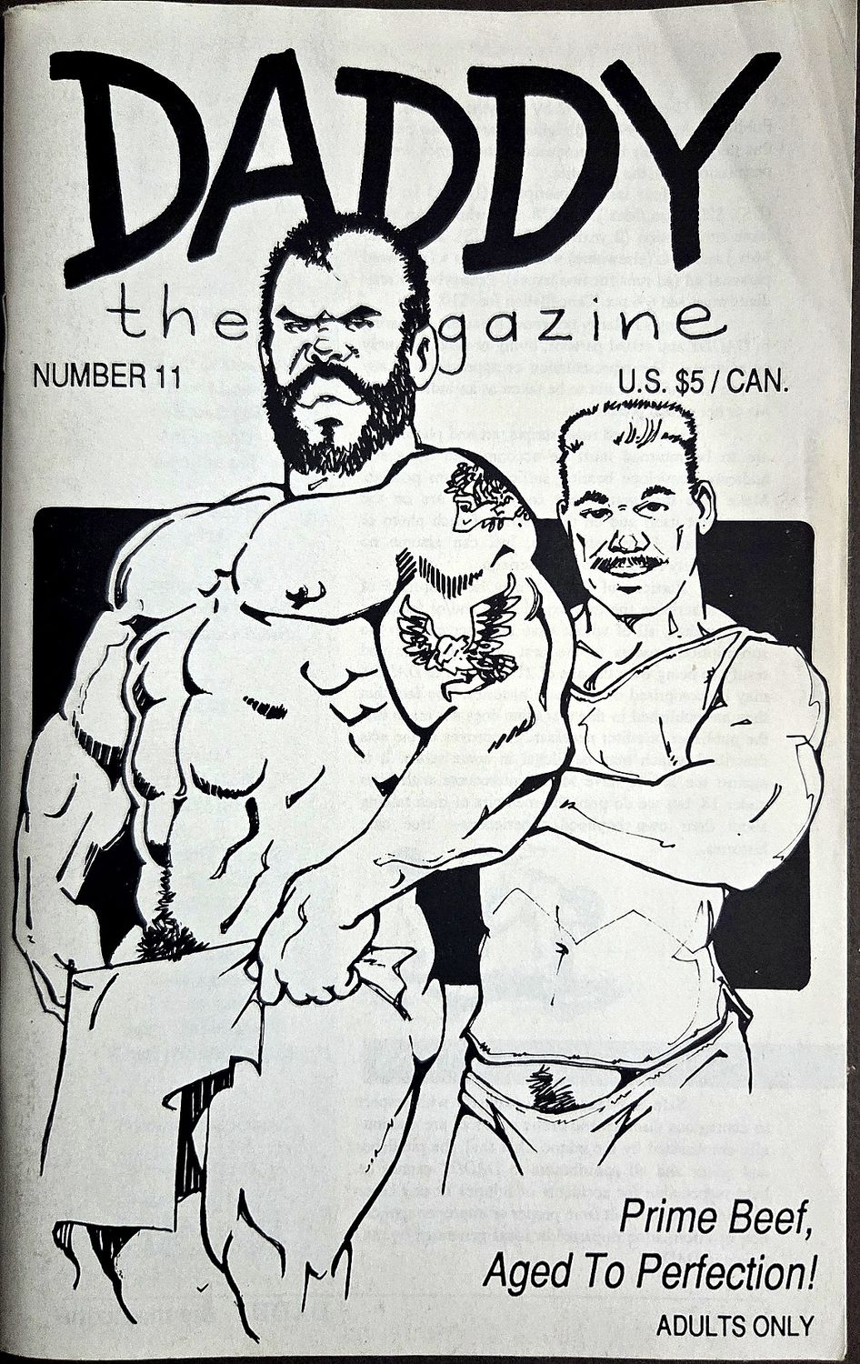DADDY, The Magazine. Issue #11. 1992. Digest Sized Magazine