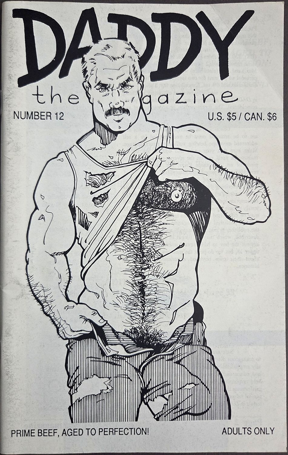 DADDY, The Magazine. Issue #12. 1992. Digest Sized Magazine