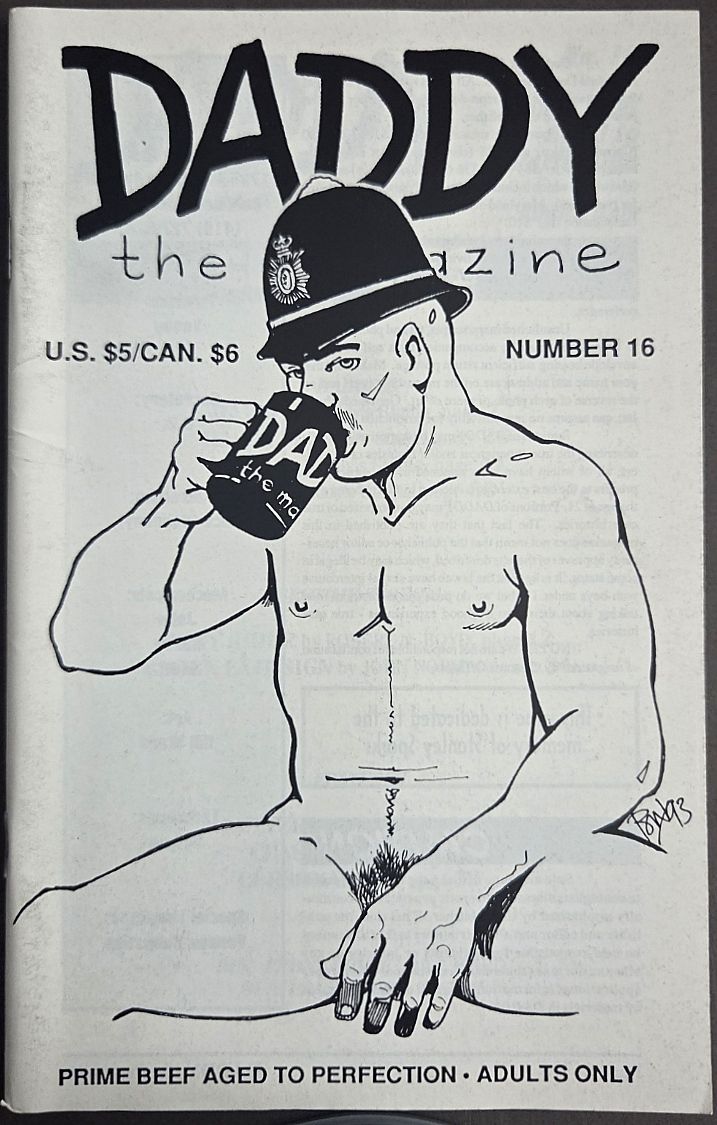 DADDY, The Magazine. Issue #16. 1993. Digest Sized Magazine