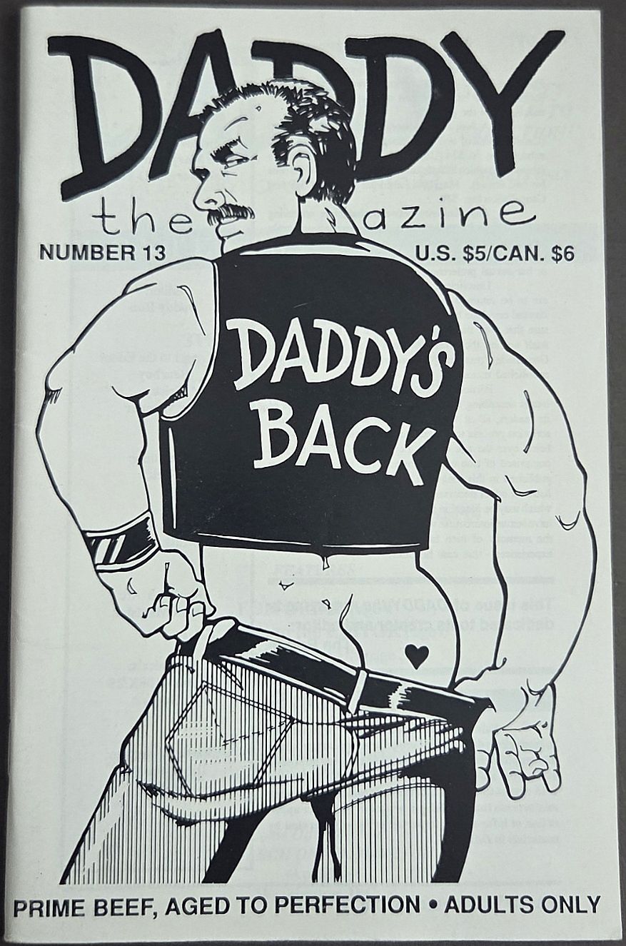 DADDY, The Magazine. Issue #13. 1992. Digest Sized Magazine
