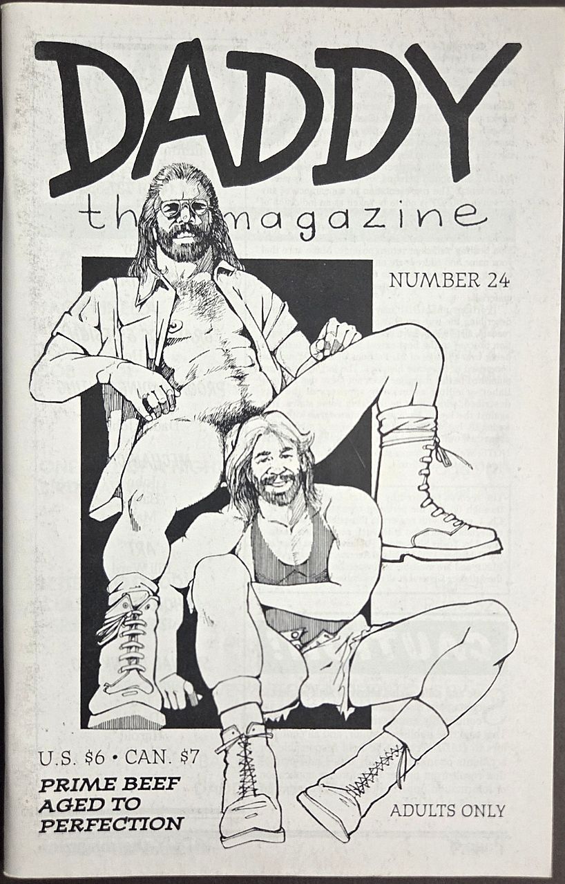 DADDY, The Magazine. Issue #24. 1995. Digest Sized Magazine