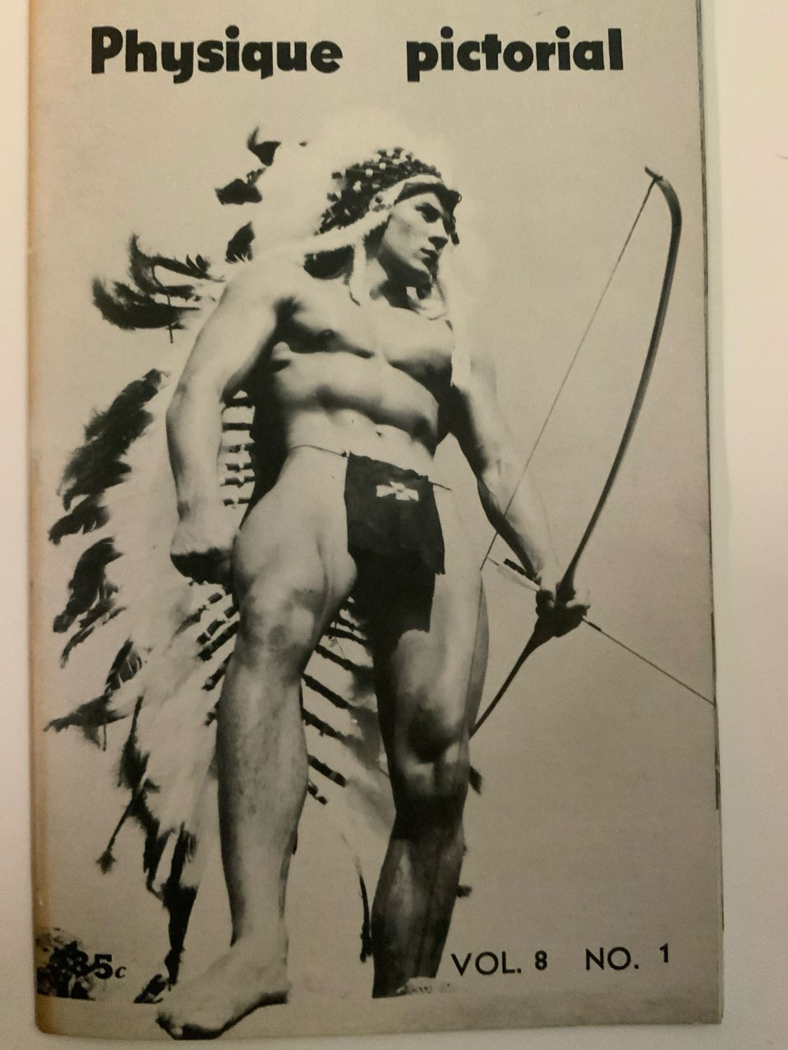 Physique Pictorial vol 8 no 1 spring 1958