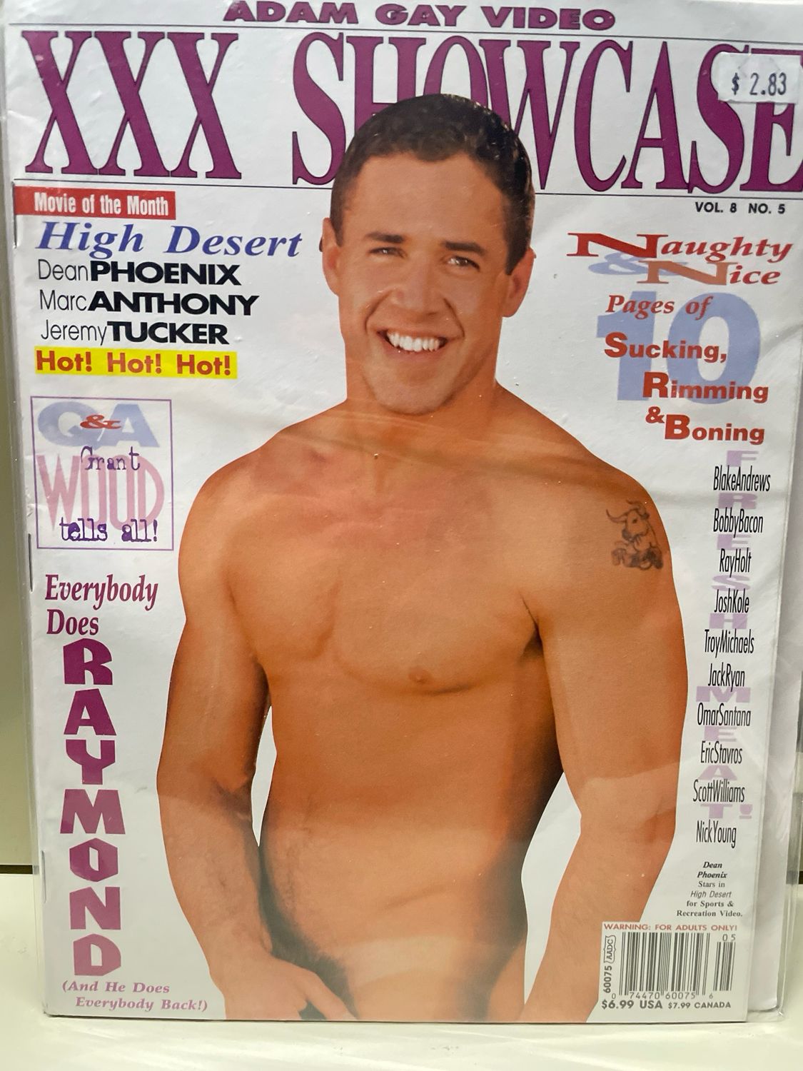 Adam Gay Video 3X Showcase Vol 8 No 5 2000