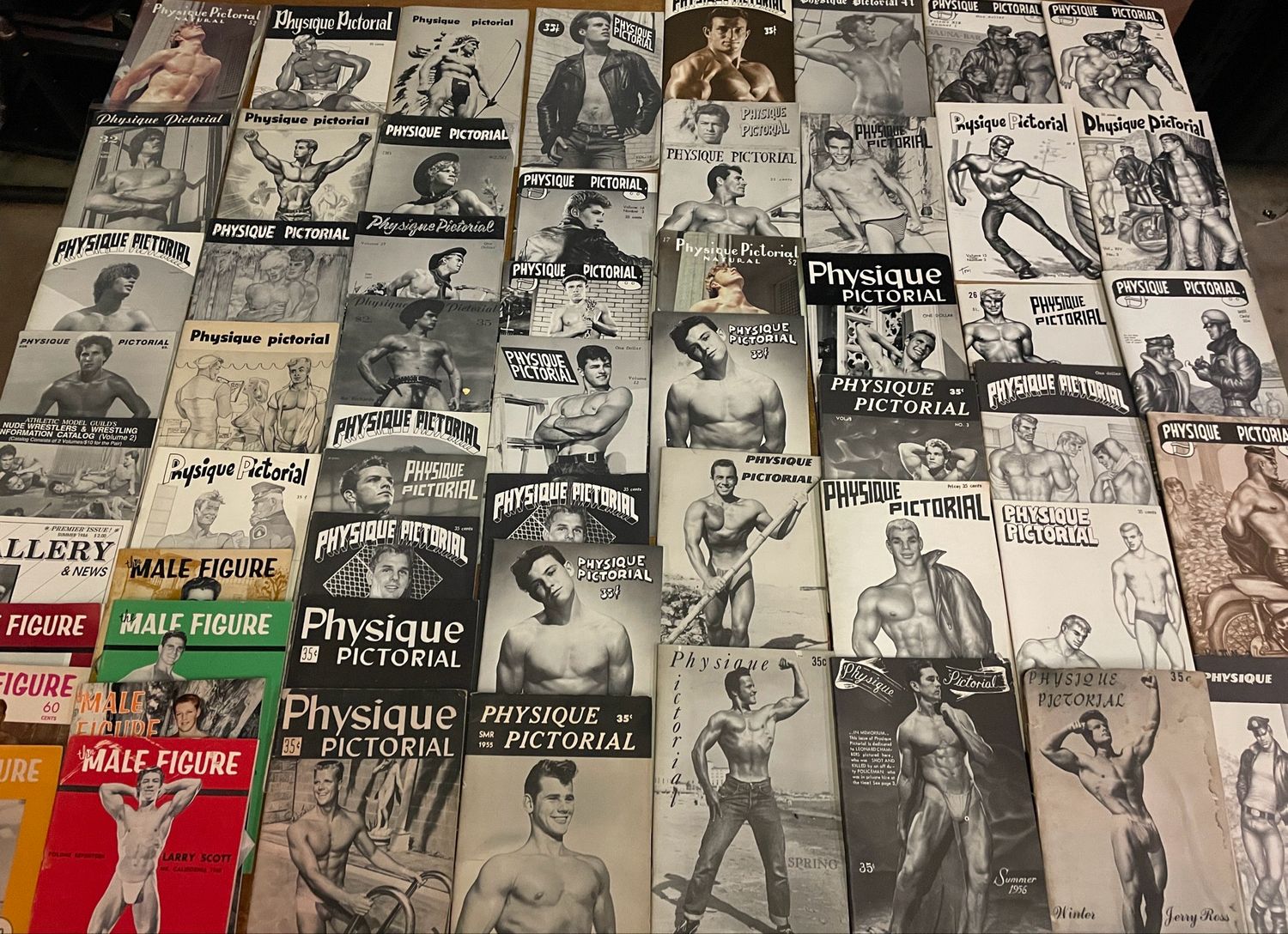 60 physique pictorials &amp; Male Figure
