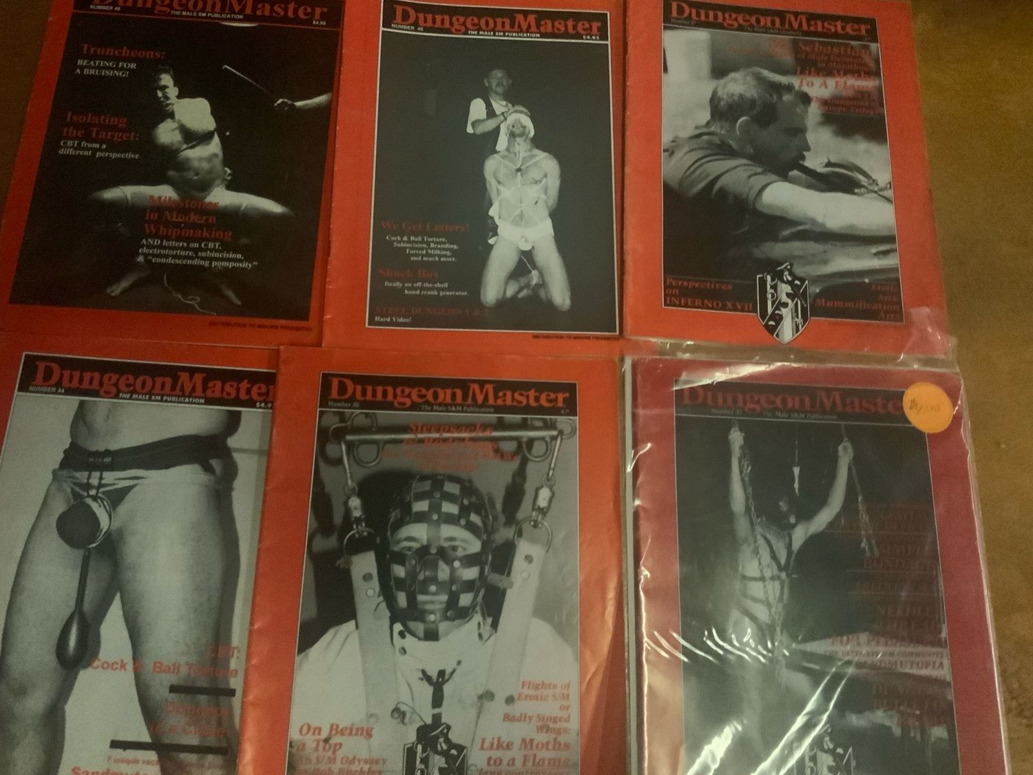 Dungeon Master - Six Issues 32,37,38,44,46,48
