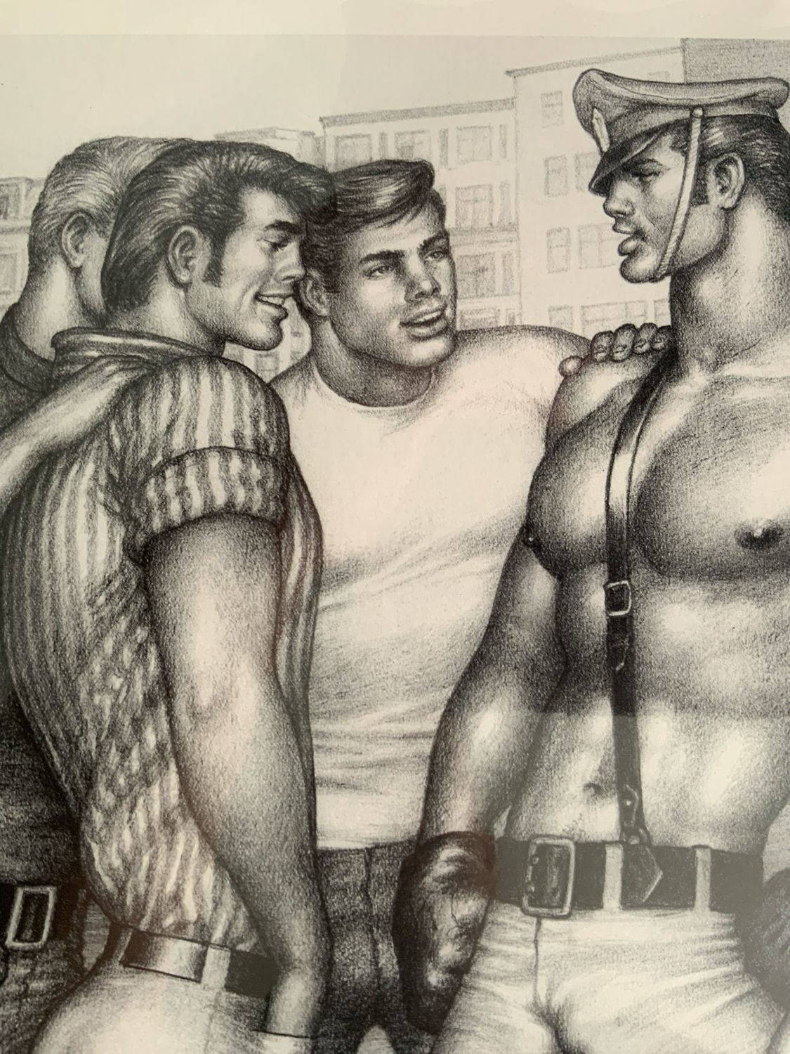 Tom of Finland Vintage Lithograph. 12x16  Excellent Condition