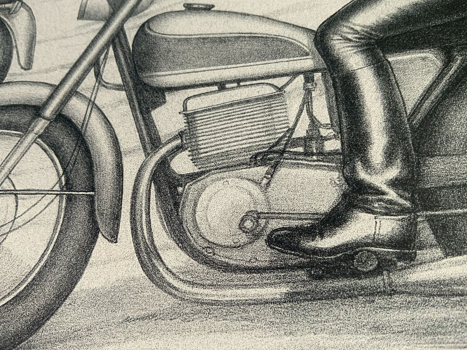 Tom of Finland Vintage Lithograph 9x12 Excellent Condition Print