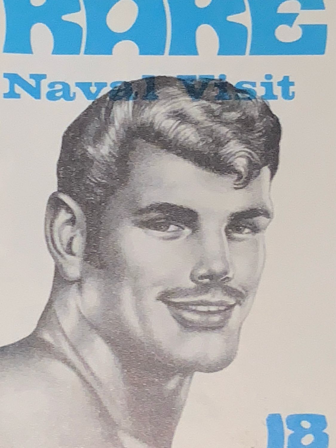 Tom of Finland - Kake 18 - Naval Visit - Rare Blue