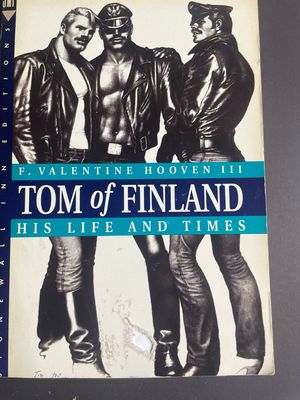 His Life and Times, Tom of Finland Hooven Cover Damage Middle Lower Front