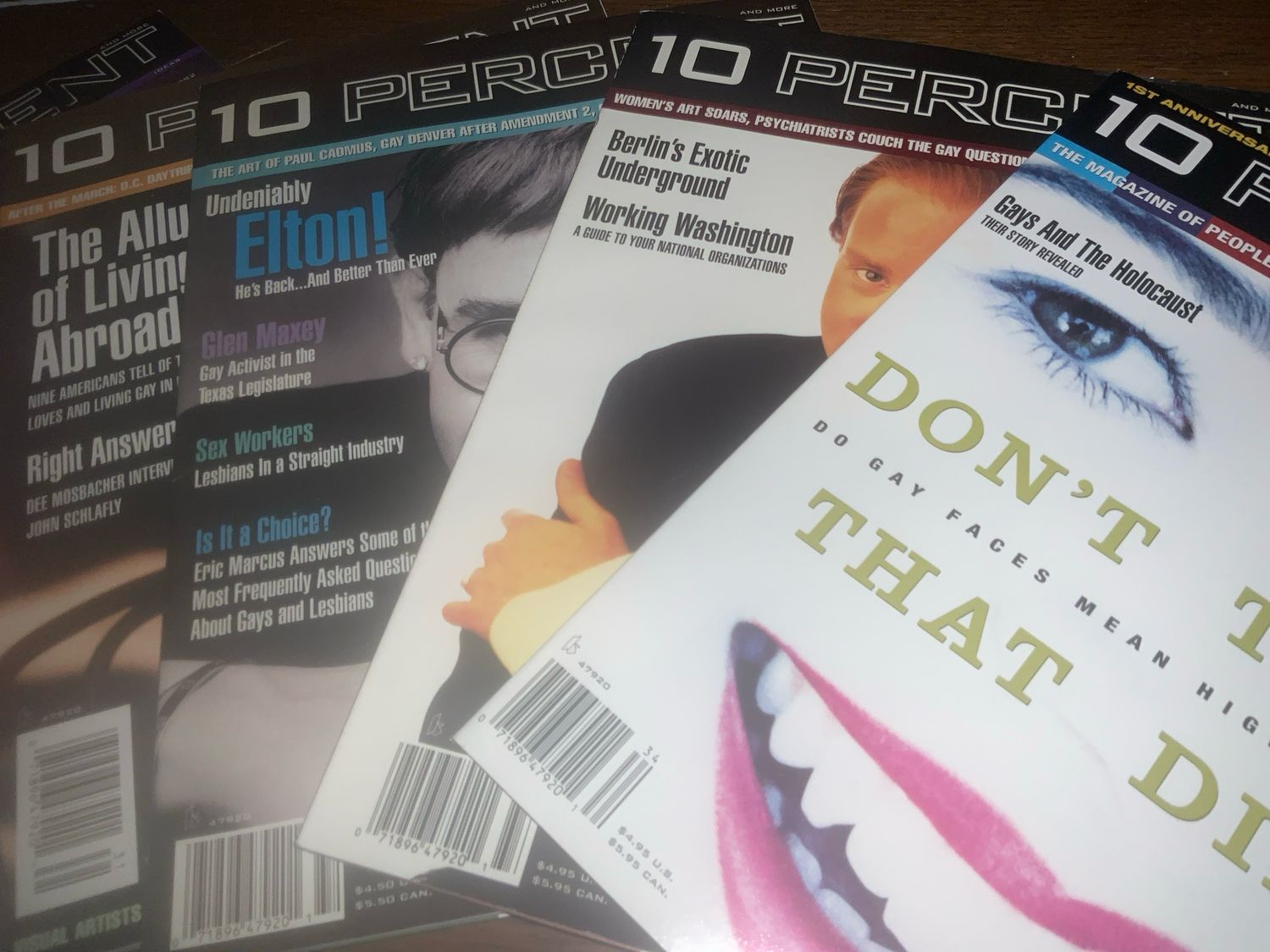 10 Percent And More 5 Issues Winter 1992 Spring Summer Fall Winter 1993