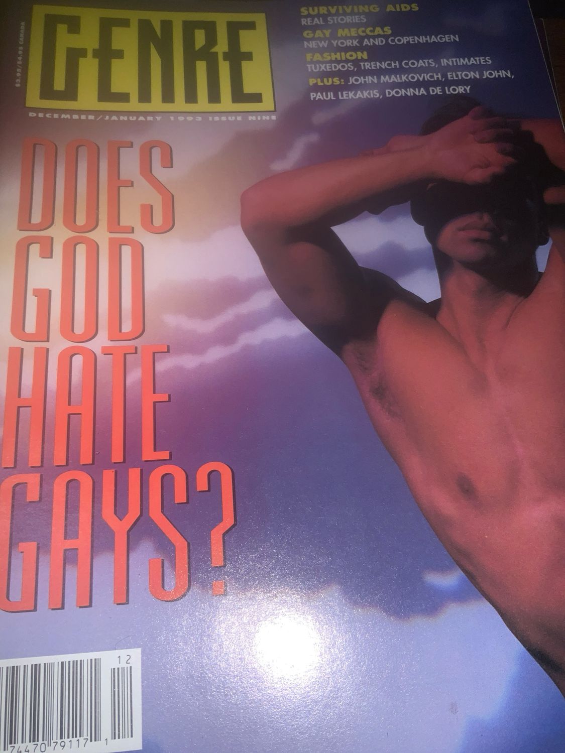 Genre Magazine Dec Jan 1993 Issue